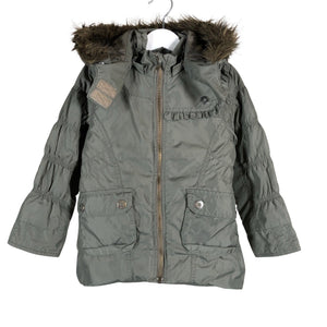 Unisex Name It - Winter jacket, size 98 - 104 - Green (1)