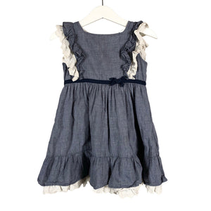 Unisex Lindex - Dress, size 86 - 92 - Blue (1)