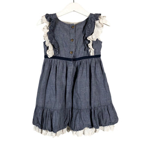 Unisex Lindex - Dress, size 86 - 92 - Blue (2)