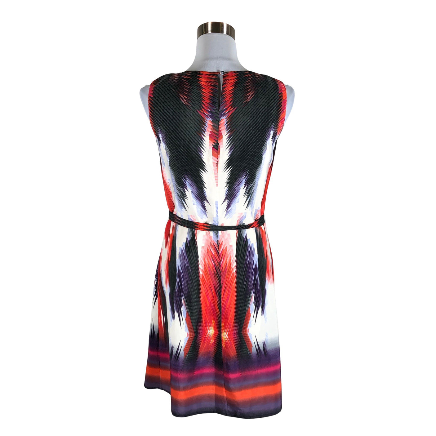 Unisex Your Face - Schiffon dress, size 32 - Red (2)