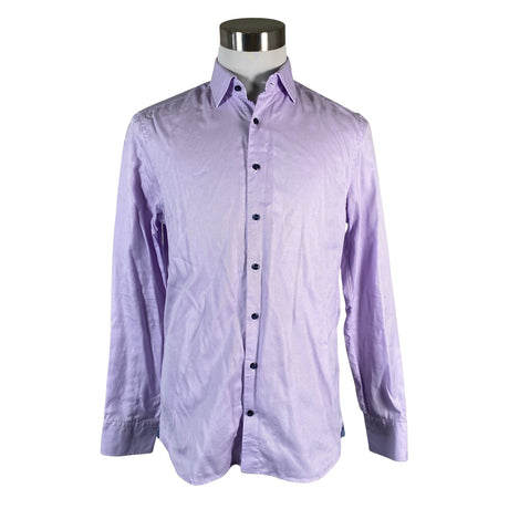 Unisex Stenströms - Collared shirt, size L - Violet ()