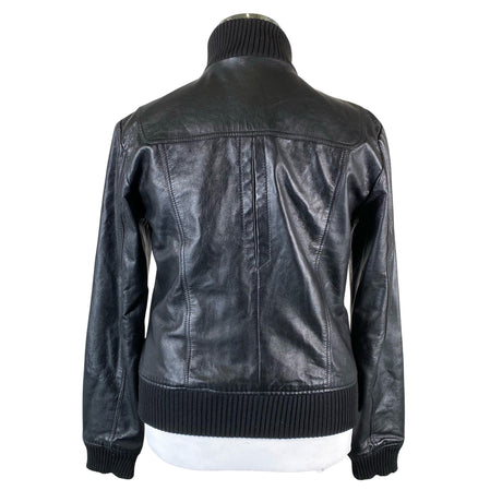 Unisex Aviatrix - Leather jacket, size 44 - Black (2)