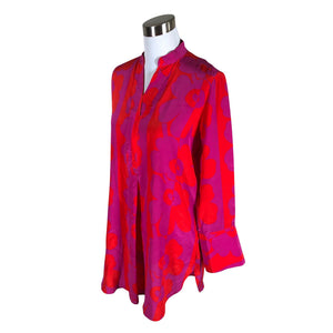 Unisex Marimekko - Schiffon tunic, size 34 - Violet (3)