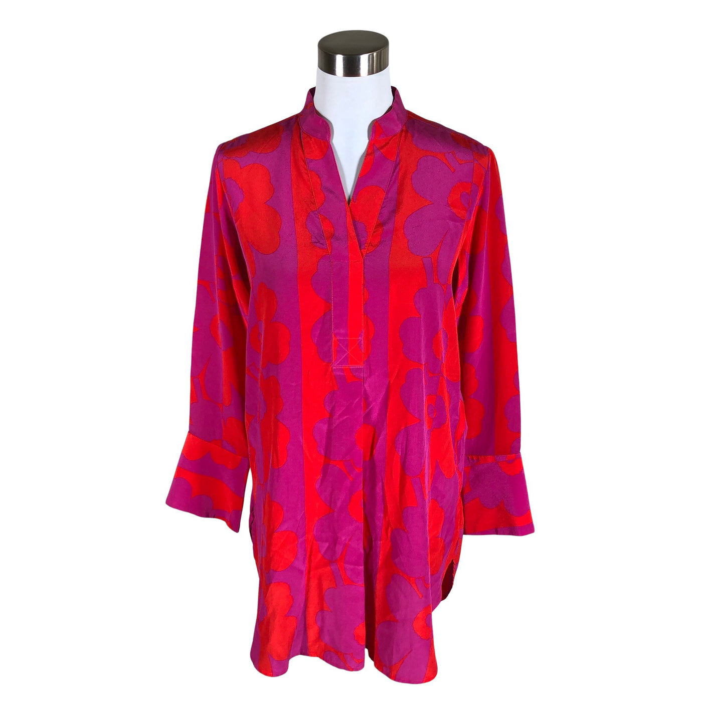 Unisex Marimekko - Schiffon tunic, size 34 - Violet (1)