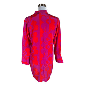 Unisex Marimekko - Schiffon tunic, size 34 - Violet (2)