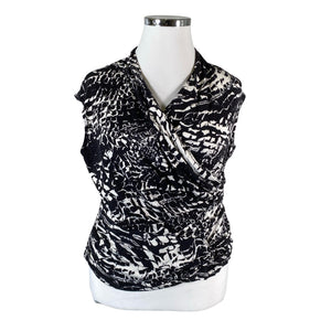 Unisex Femme - Tricot tank top, size 44 - Black (1)