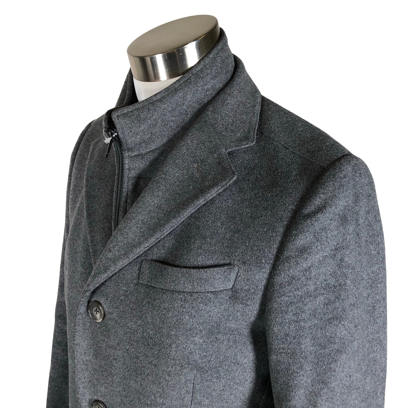 Unisex CC Collection Corneliani - Wool coat, size M - Gray (3)
