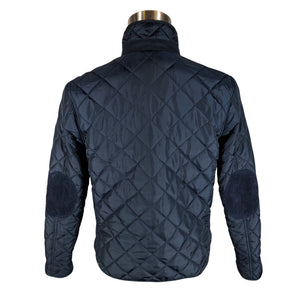 Unisex Knowledge Cotton Apparel - Quilted jacket, size S - Blue (2)