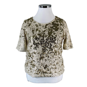 Unisex Lindex - Party shirt, size 40 - Natural white (1)