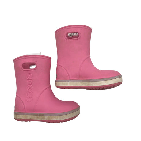 Unisex Crocs - Wellingtons, size 28 - Light pink ()