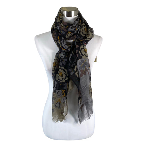 Unisex Gudrun Sjöden - Scarf, size Maxi - Black ()