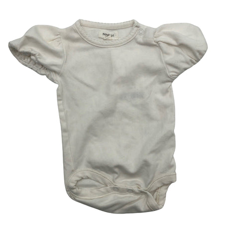Unisex Newbie - Body, size 50 - 56 - Natural white ()