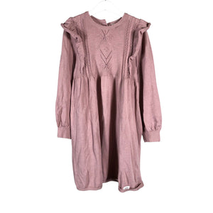 Unisex Newbie - Knit dress, size 122 - 128 - Light pink (1)