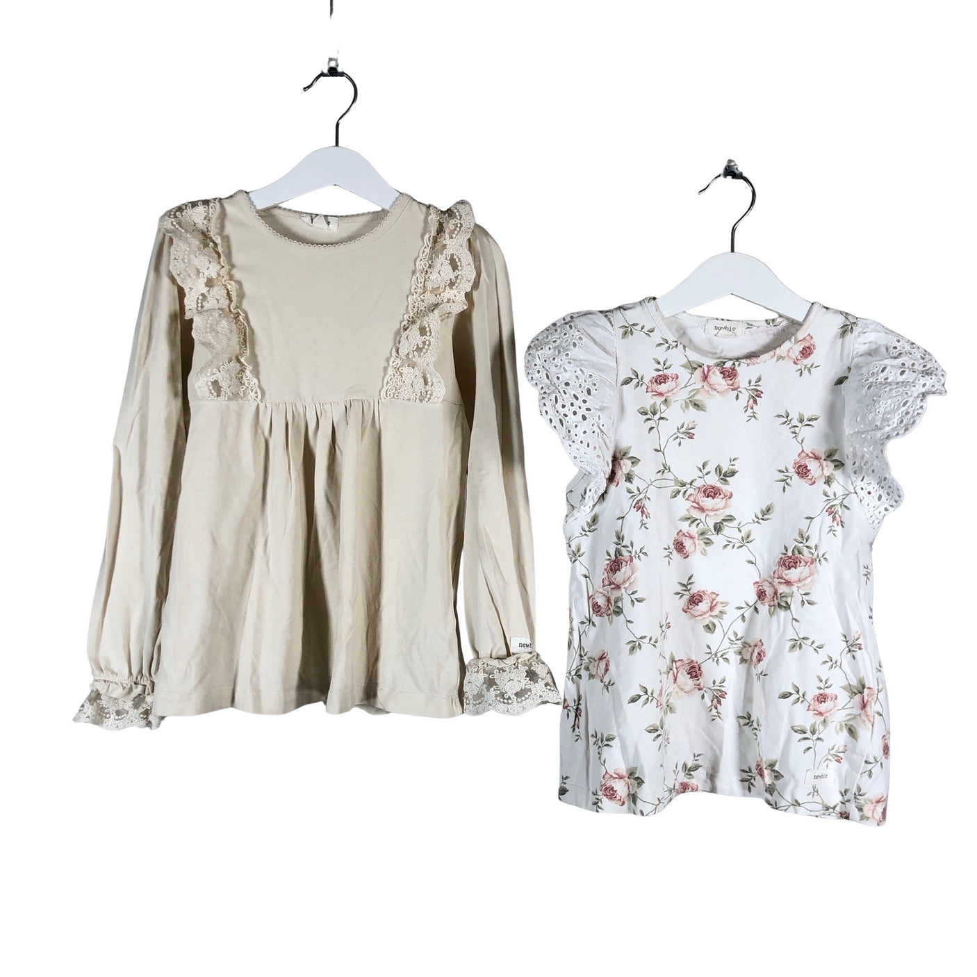 Unisex Newbie - Tricot shirt, size 122 - 128 - White (1)