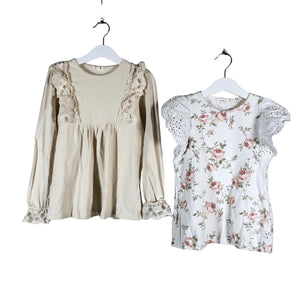 Unisex Newbie - Tricot shirt, size 122 - 128 - White (1)