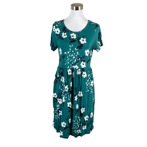 Unisex NOSH - Tricot dress, size 38 - Green (1)