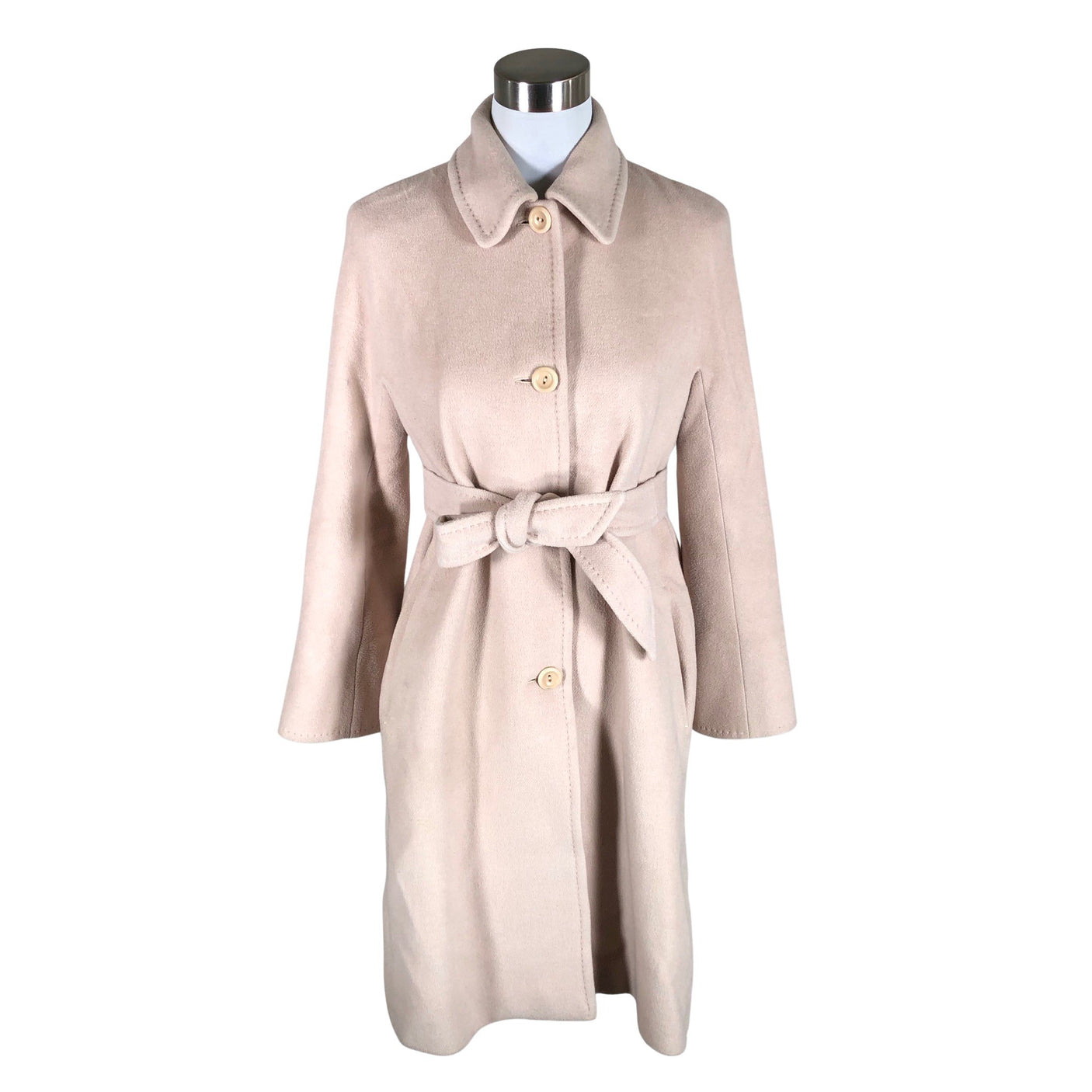 Unisex MaxMara Studio - Wool coat, size 36 - Light pink (1)