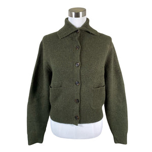 Unisex Uniqlo - Cardigan, size 34 - Green (1)