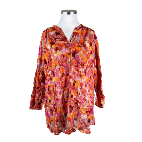 Unisex Voglia - Schiffon tunic, size 48 - Orange ()