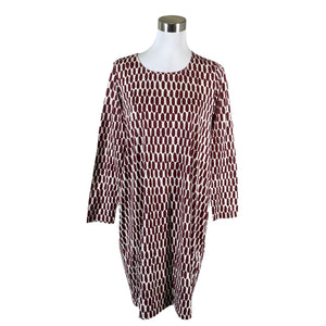 Unisex Marimekko - Tricot dress, size 38 - Brown (1)