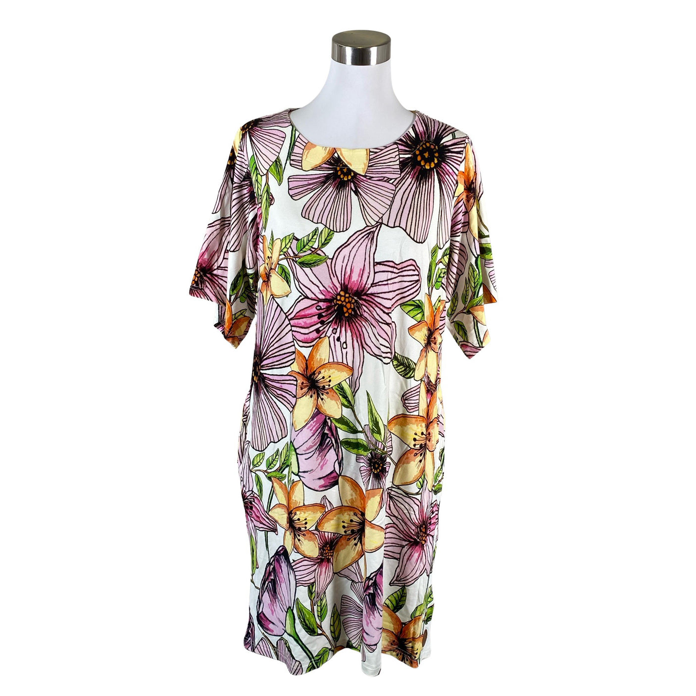 Unisex Blaa - Tricot dress, size 38 - White (1)