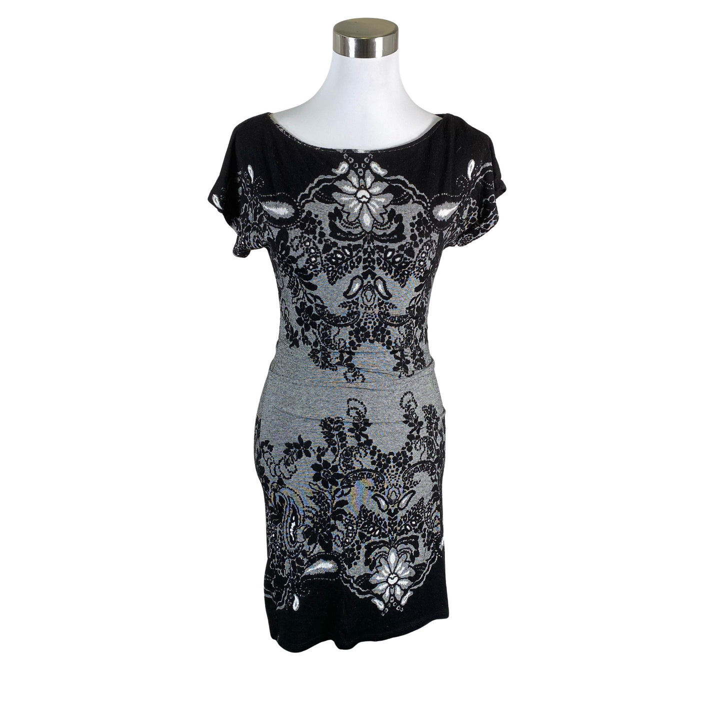 Unisex Desigual - Tricot dress, size 36 - Gray (1)