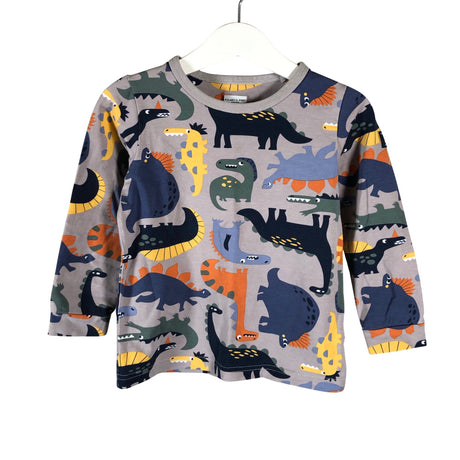 Unisex Polarn O. Pyret - Tricot shirt, size 92 - 98 - Gray ()