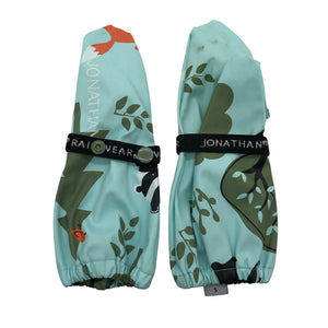 Unisex Jonathan - Rain mittens, size 2 - 3 vuotta - Light blue (1)