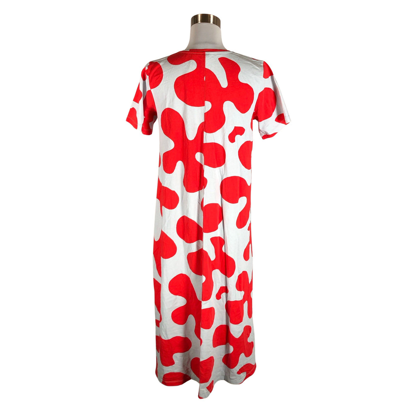 Unisex Marimekko - Tricot dress, size 38 - Red (2)