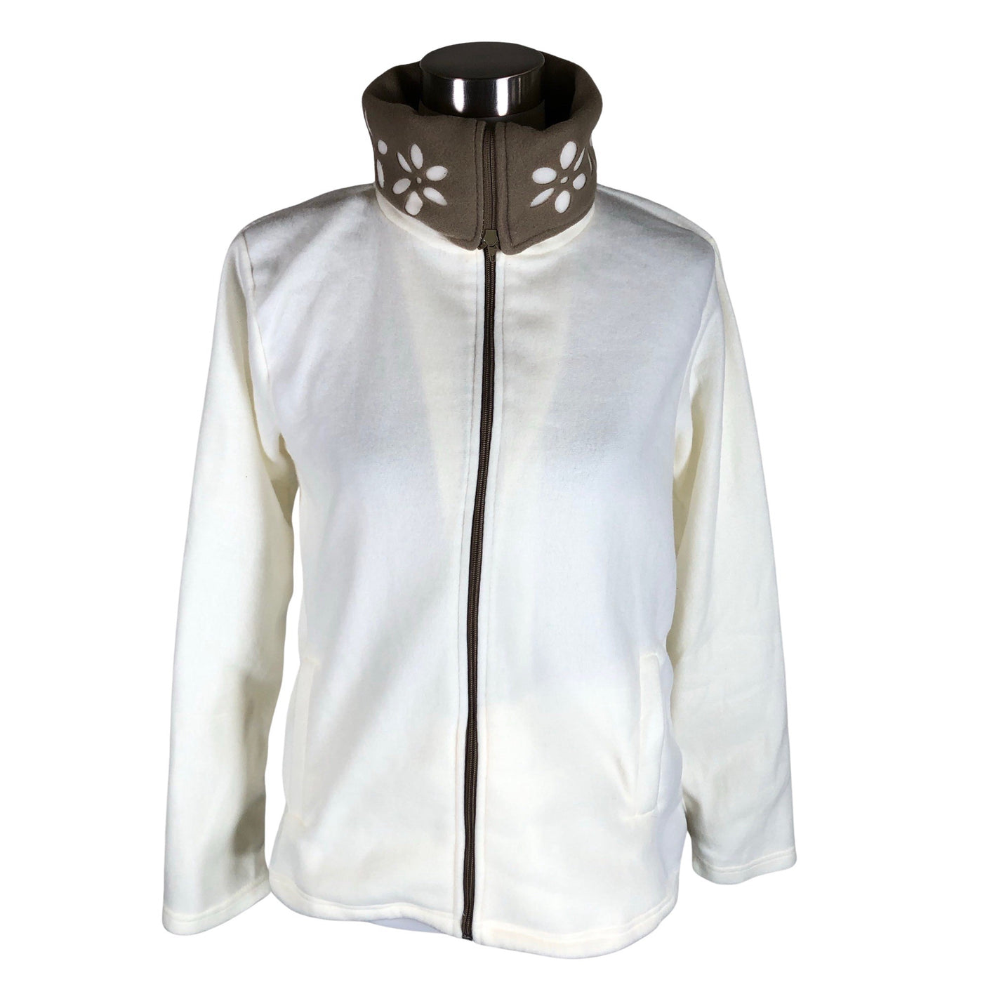 Unisex LBVYR - Fleece jacket, size 38 - Beige (1)
