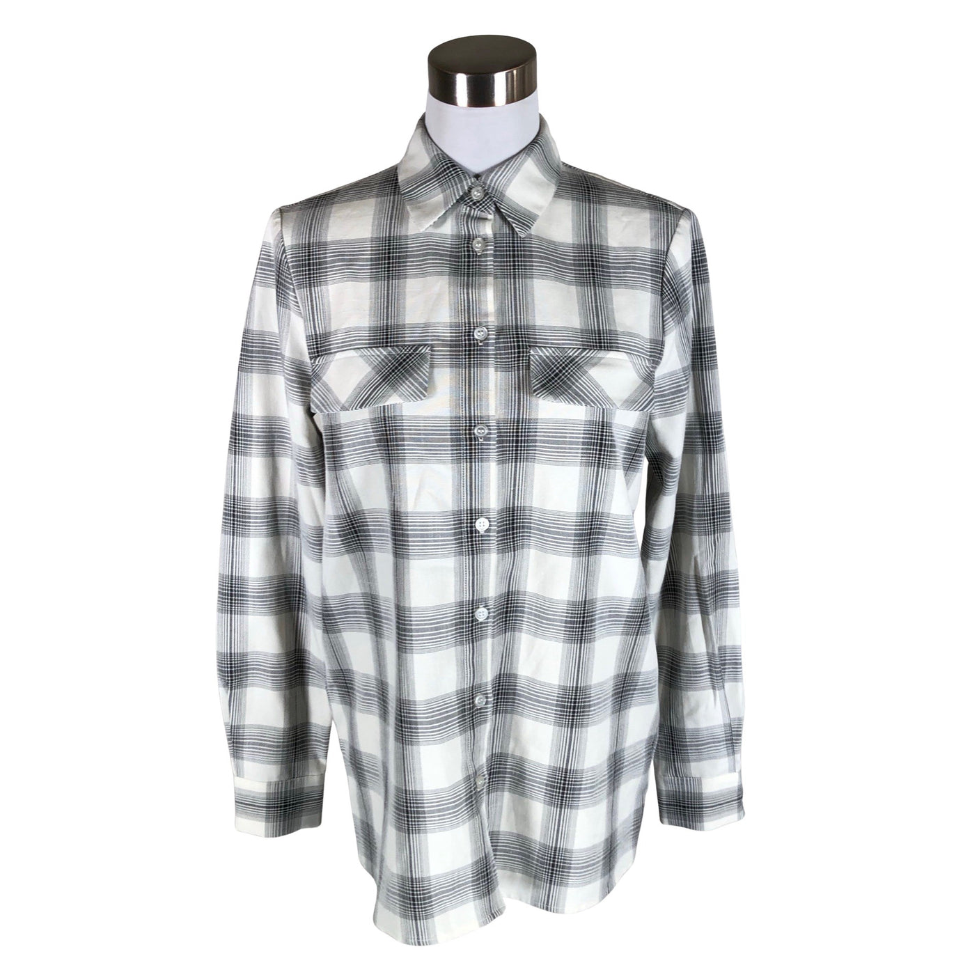 Unisex Na-KD - Collared shirt, size 36 - Gray (1)
