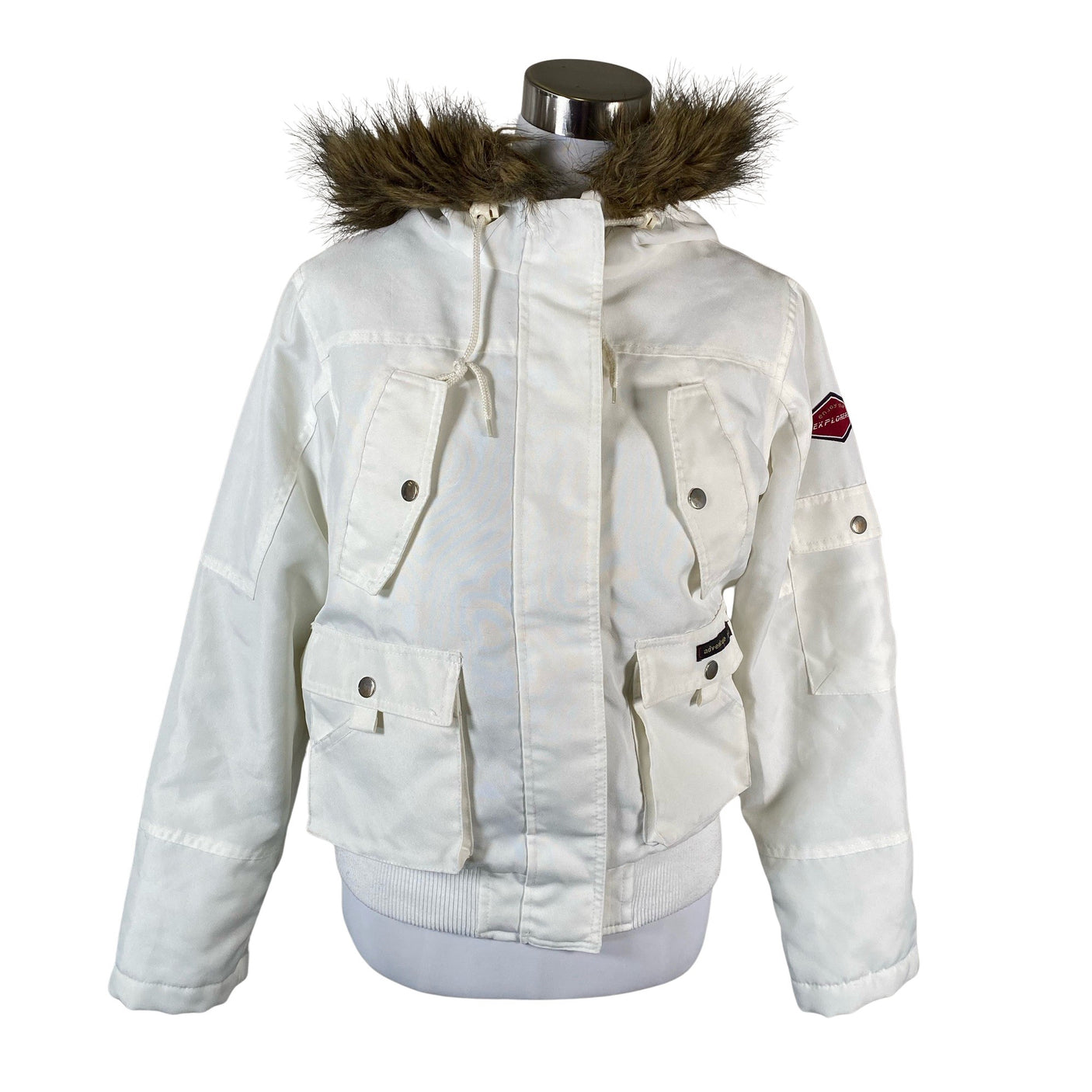 Unisex Brooker - Winter jacket, size 34 - Natural white (1)