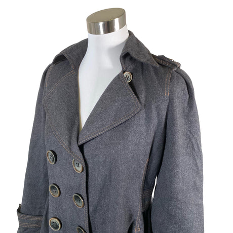 Unisex MasCara - Wool coat, size 36 - Gray (2)