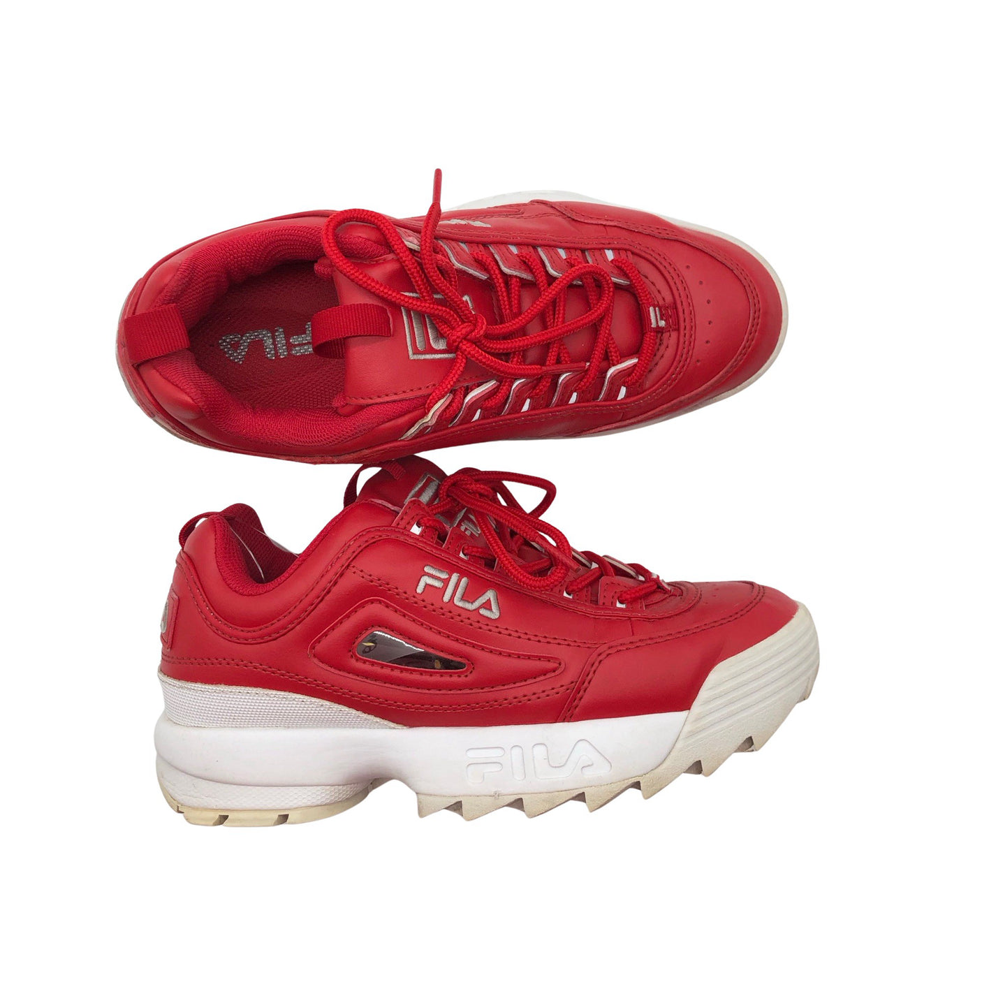 Unisex Fila - Casual sneakers, size 39 - Red (1)