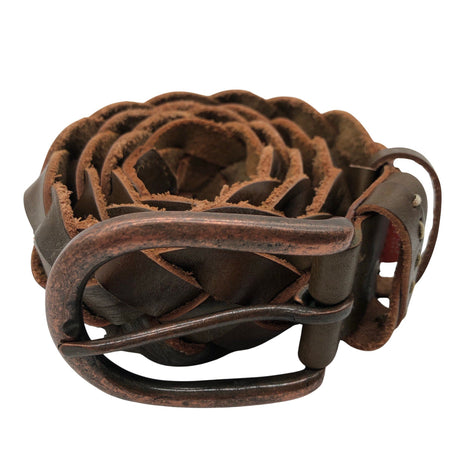 Unisex Hugo Boss - Leather belt, size No size - Brown ()