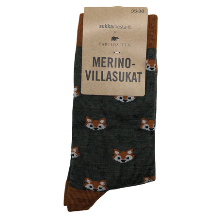 Unisex Sukkamestarit - Socks, size 37 - Green ()