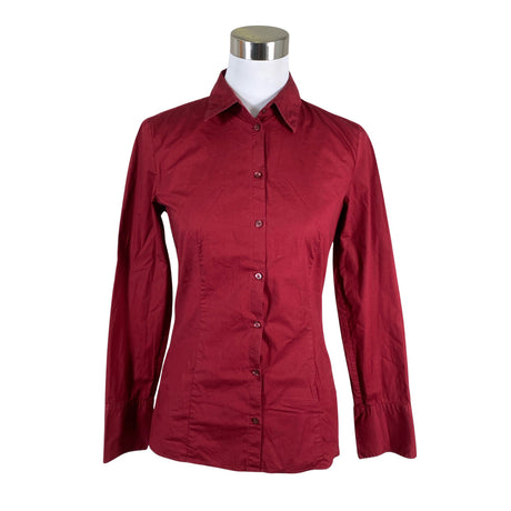Unisex Hugo Boss - Collared shirt, size 38 - Wine red ()
