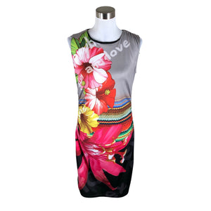 Unisex Desigual - Tricot dress, size 40 - Gray (1)