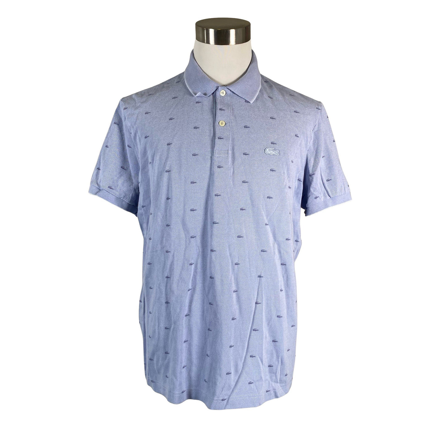 Unisex Lacoste - Polo shirt, size XXL - Light blue (1)