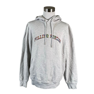 Unisex Filling Pieces - Hoodie, size XXL - Gray (1)