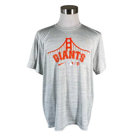 Unisex Nike - Sports shirt, short sleeve, size XXL - Gray ()