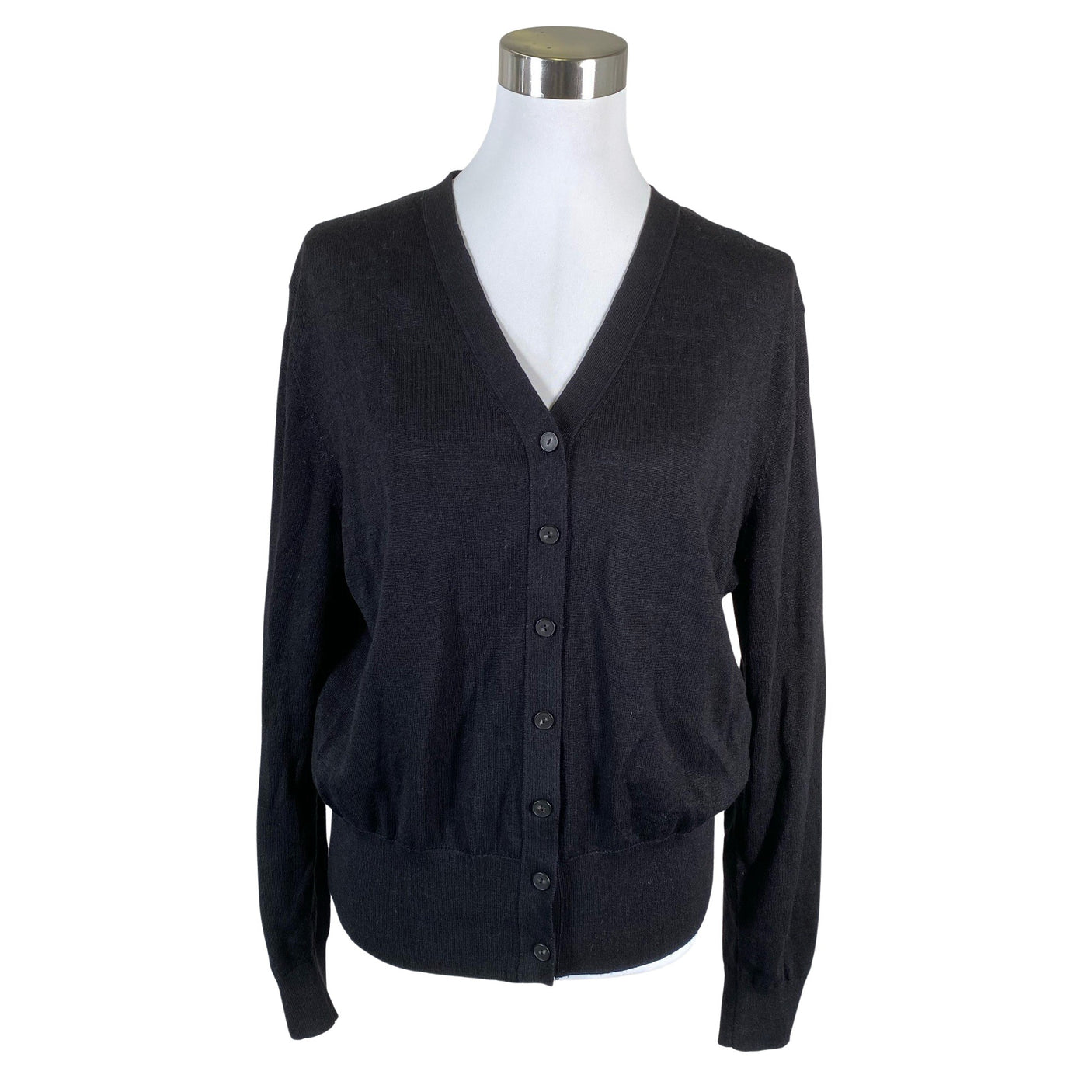 Unisex COS - Cardigan, size 40 - Black (1)