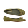 Unisex Bianco - Ballerinas, size 38 - Green ()