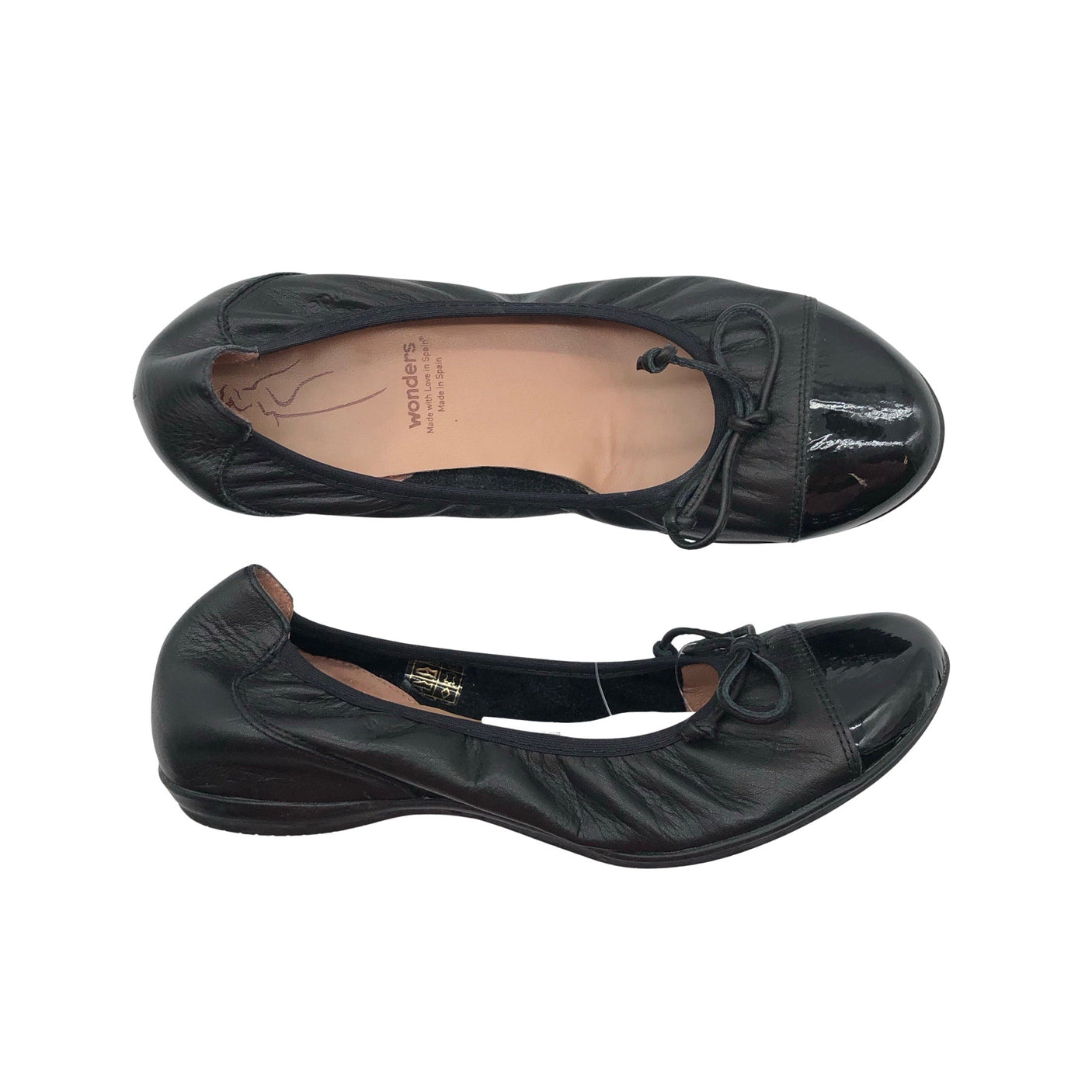 Unisex Wonders - Ballerinas, size 37 - Black (1)