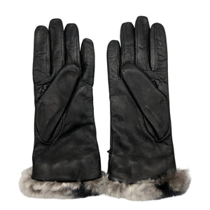 Unisex Sermoneta Gloves - Leather gloves, size No size - Black (2)