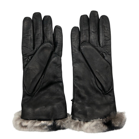 Unisex Sermoneta Gloves - Leather gloves, size No size - Black (2)
