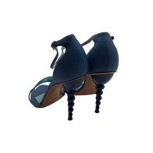Unisex Sergio Rossi - Heeled sandals, size 39 - Blue (2)
