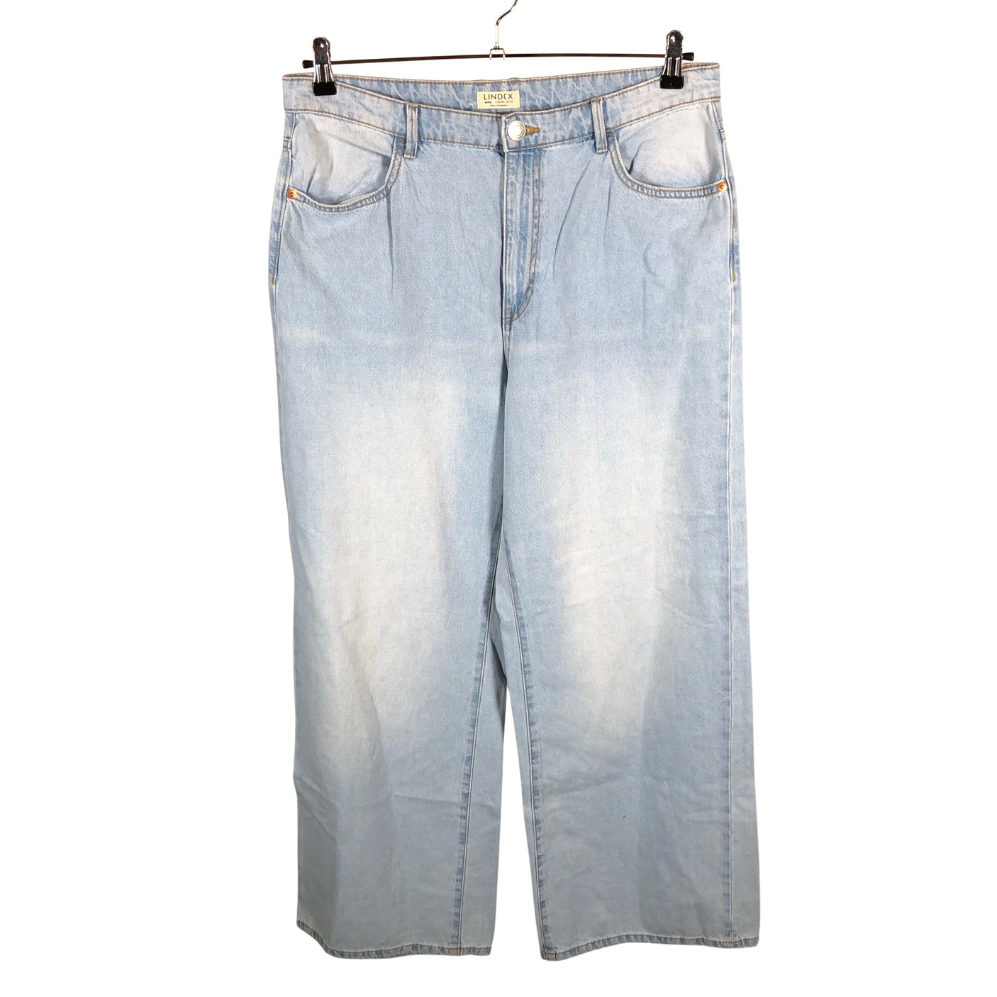 Unisex Lindex - Jeans, size 46 - Light blue (1)