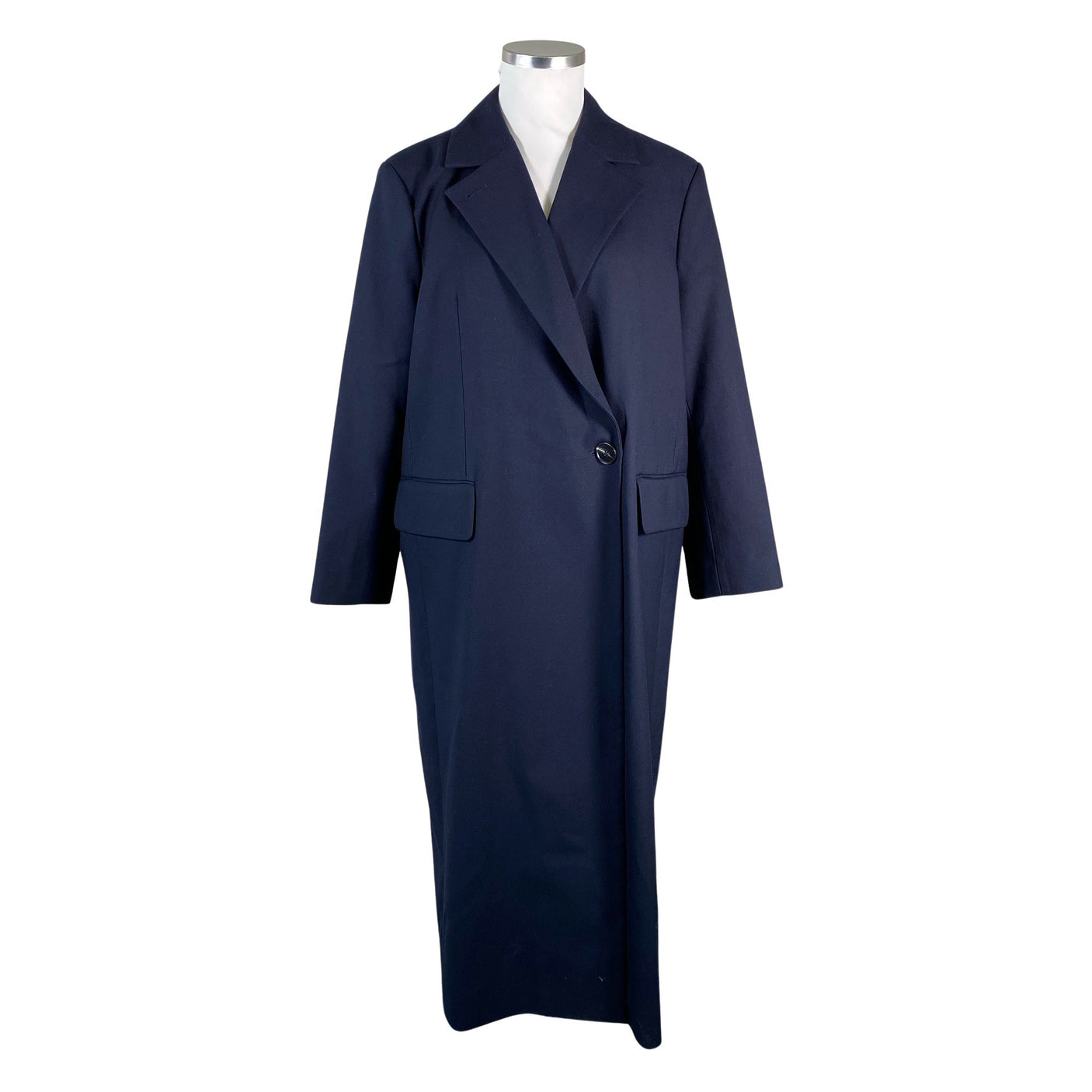 Unisex InWear - Wool coat, size 44 - Blue (1)