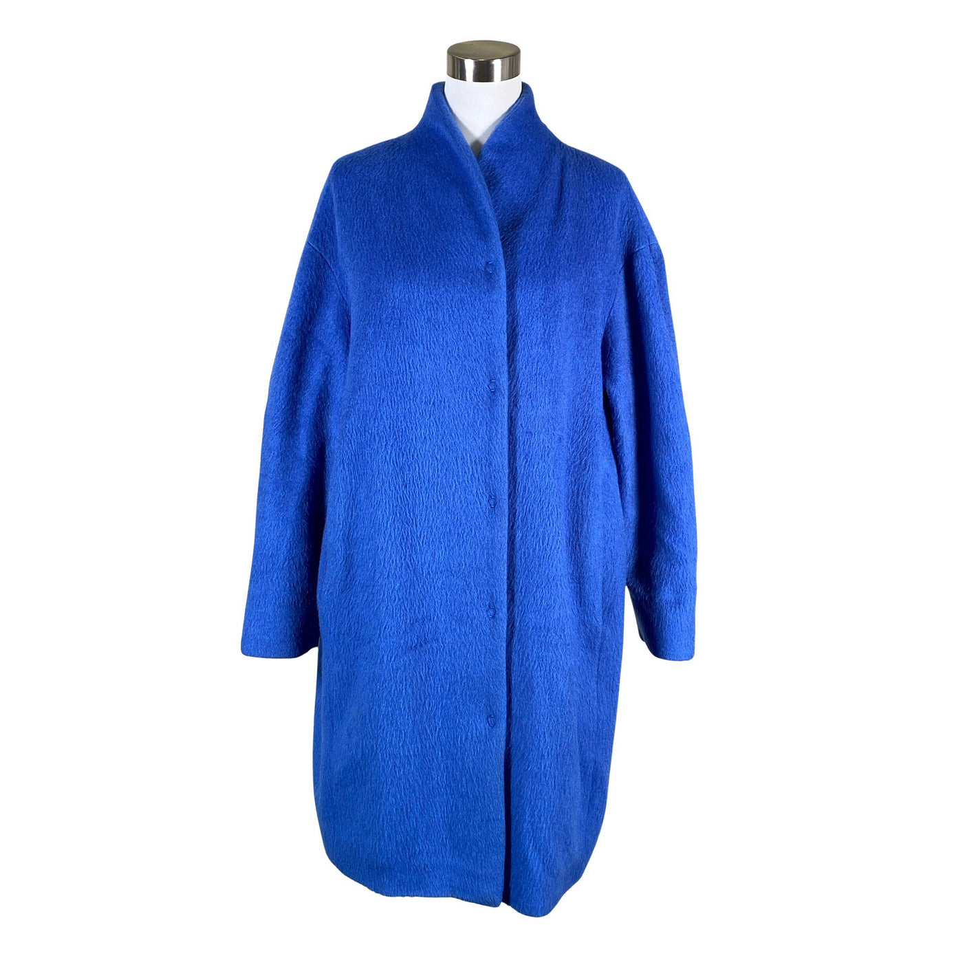 Unisex Marimekko - Wool coat, size 40 - Blue (1)